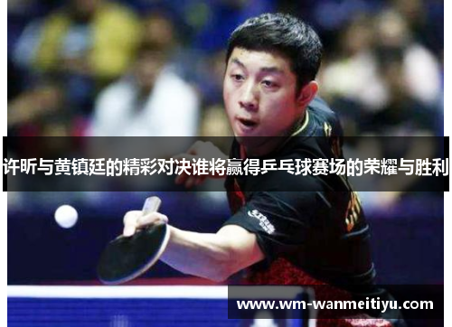 许昕与黄镇廷的精彩对决谁将赢得乒乓球赛场的荣耀与胜利